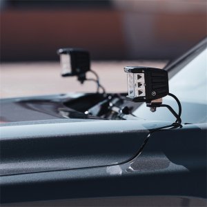 Toyota Tundra Light Mount Brackets - A-Pillar - Rigid Industries - `22-`23